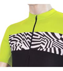 Pánsky cyklistický dres CYKLO MILES Sensor žltá