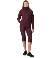 Dámska outdoorová bunda s úpravou DWR ANUKA ALPINE PRO figová