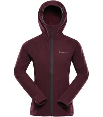 Dámska outdoorová bunda s úpravou DWR ANUKA ALPINE PRO figová