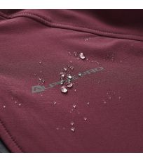 Dámska outdoorová bunda s úpravou DWR ANUKA ALPINE PRO figová