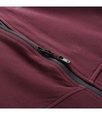Dámska outdoorová bunda s úpravou DWR ANUKA ALPINE PRO figová