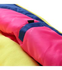 Detská lyžiarska bunda MELEFO ALPINE PRO diva pink