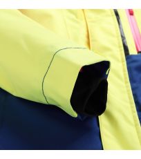 Detská lyžiarska bunda MELEFO ALPINE PRO nano yellow