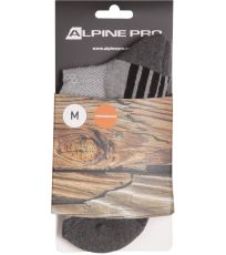 Unisex ponožky AXION 3 ALPINE PRO ružová