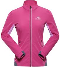 Dámska softshell bunda TYCHA ALPINE PRO fuchsia