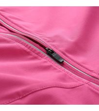 Dámska softshell bunda TYCHA ALPINE PRO fuchsia