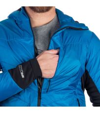 Pánska hybridná outdoorová bunda DON NORTHFINDER modrá-čierna