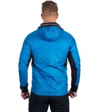 Pánska hybridná outdoorová bunda DON NORTHFINDER modrá-čierna
