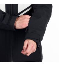 Pánska lyžiarska bunda EARL NORTHFINDER čierna biela