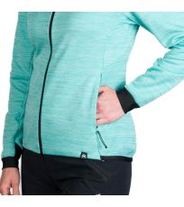Dámska outdoorová mikina CONNIE NORTHFINDER svetlo modrá