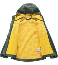 Detská softshell bunda HOORO ALPINE PRO loden frost