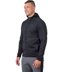 Pánska funkčná mikina DAMAR HOODY HANNAH anthracite mel