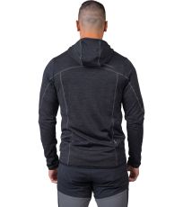 Pánska funkčná mikina DAMAR HOODY HANNAH anthracite mel