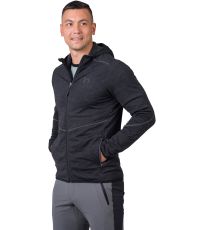 Pánska funkčná mikina DAMAR HOODY HANNAH anthracite mel