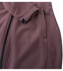 Dámsky softshellový kabát ESERA ALPINE PRO rum raisin