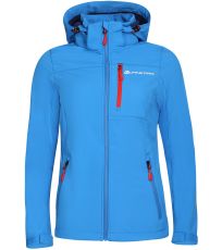 Dámska softshellová bunda DERAFA ALPINE PRO Blue aster