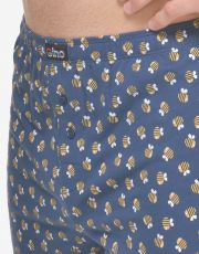 Pánske voľné trenírky 75219P GINA tm.popol cibuľová