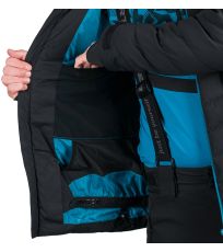 Pánska lyžiarska bunda YAROGNEV NORTHFINDER čierno-modrá