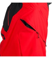 Pánska lyžiarska bunda BALINT NORTHFINDER červená-čierna