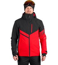 Pánska lyžiarska bunda BALINT NORTHFINDER červená-čierna