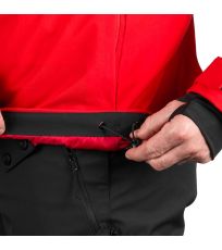 Pánska lyžiarska bunda BALINT NORTHFINDER červená-čierna