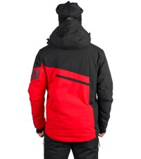 Pánska lyžiarska bunda BALINT NORTHFINDER červená-čierna