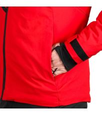 Pánska lyžiarska bunda BALINT NORTHFINDER červená-čierna