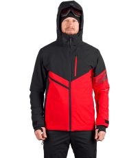 Pánska lyžiarska bunda BALINT NORTHFINDER červená-čierna
