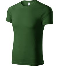Unisex tričko Paint Piccolio fľaškovo zelená