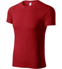 Unisex tričko Paint Piccolio červená