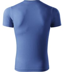 Unisex tričko Paint Piccolio azúrovo modrá