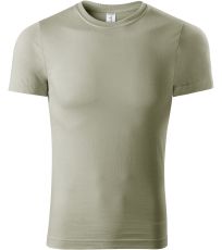 Unisex tričko Paint Piccolio svetlá khaki