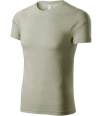 Unisex tričko Paint Piccolio svetlá khaki