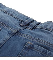 Dámske jeansové šortky GERYGA ALPINE PRO tmavá oceľovomodrá