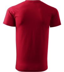 Unisex tričko Basic Malfini marlboro červená