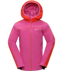 Detská zateplená softshellová bunda NOOTKO 2 INS. ALPINE PRO