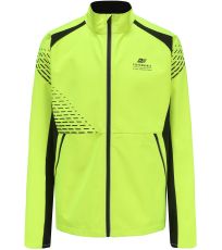 Pánska softshell bunda GESSEC ALPINE PRO reflexná žltá