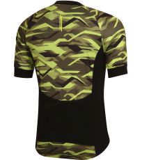 Pánsky cyklo dres BERESS ALPINE PRO lime green