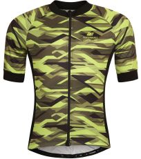 Pánsky cyklo dres BERESS ALPINE PRO lime green