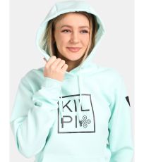 Dámska bavlnená mikina NIKY-W KILPI mentolová