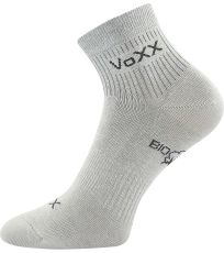 Športové slabé ponožky - 3 páry Boby VoXX® svetlo šedá
