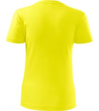 Dámske tričko Basic 160 Malfini citrónová