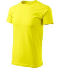 Unisex tričko Heavy New Malfini citrónová