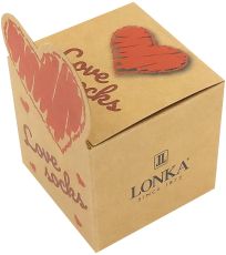 Ponožky pre zamilovaných Darling Lonka čierna