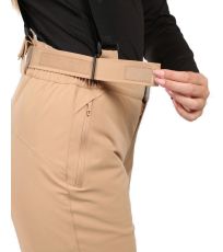 Dámske lyžiarske nohavice - väčšej veľkosti ELARE-W KILPI Béžová