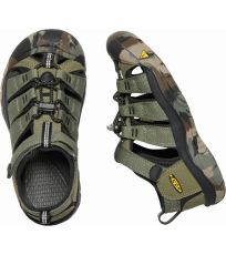 Detské sandále NEWPORT H2 K KEEN black/keen yellow