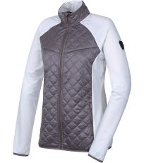 Dámska mikina ELSA HANNAH bright white/zinc