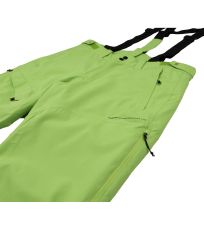 Pánske lyžiarske nohavice KASEY HANNAH Lime green