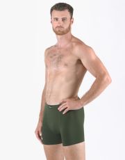 Pánske boxerky s dlhšou nohavičkou 74159P GINA fľašková