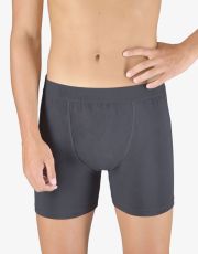 Páske boxerky s dlhšou nohavičkou 74160P GINA tm. šedá